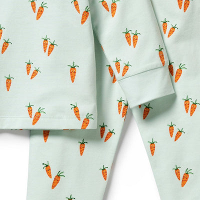 Wilson & Frenchy - Cute Carrots Organic LS Pyjamas