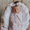Snuggle Hunny Kids - Baby Jersey Wrap  Topknot Set - Esther