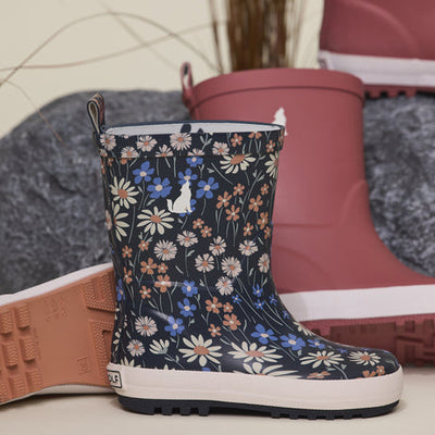 Cry Wolf - Rain Boots - Winter Floral