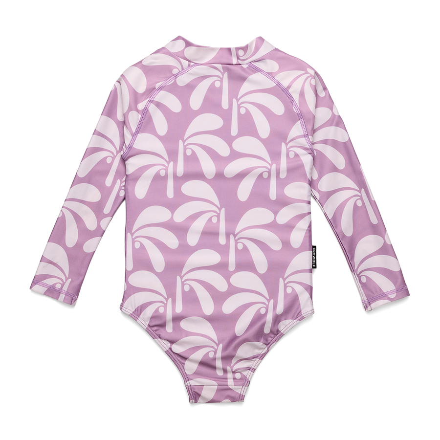 Cry Wolf - LS Swimsuit - Lilac