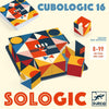 Djeco - Cubologic 16 Sologic Game