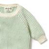 Wilson & Frenchy - Mint Green Knitted Ribbed Jumper