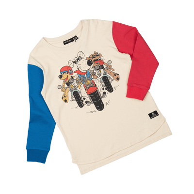 Rock Your Kid - Pups On Bikes Tshirt