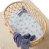 Snuggle Hunny Kids - Bassinet Sheet or Change Pad Cover - Whale