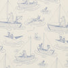 Wilson & Frenchy - Bassinett Sheet - Sail Away