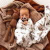 Snuggle Hunny Kids - Organic Baby Jersey Wrap & Beanie Set - Koala