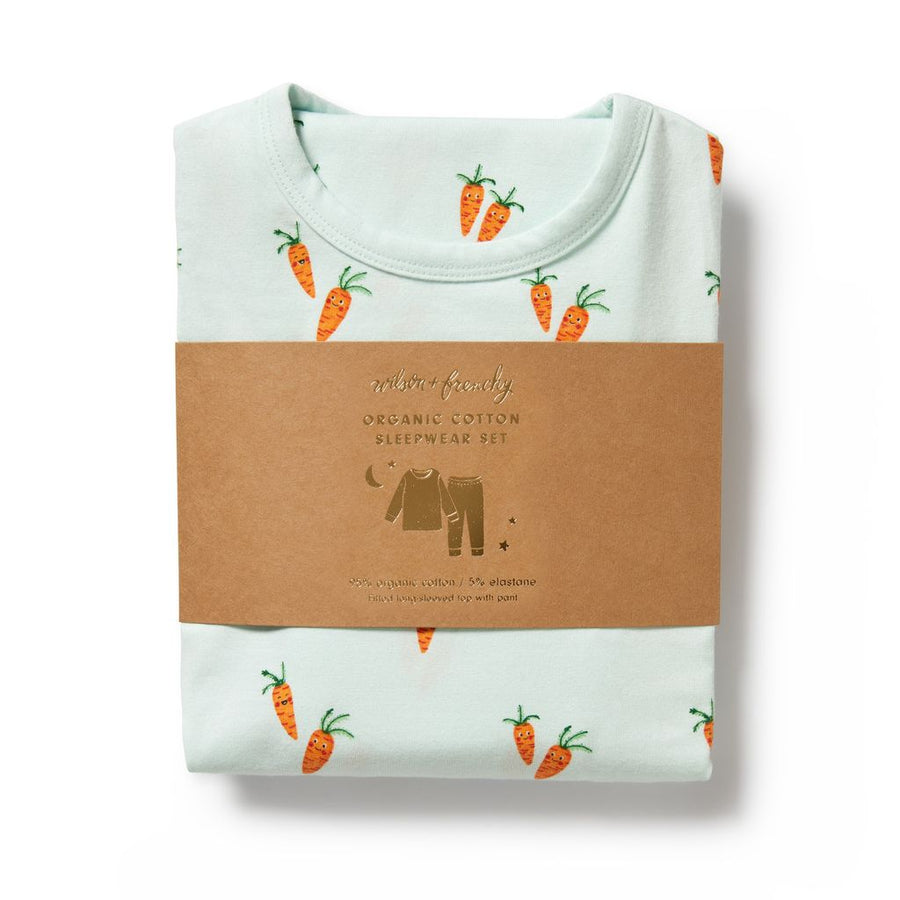 Wilson & Frenchy - Cute Carrots Organic LS Pyjamas