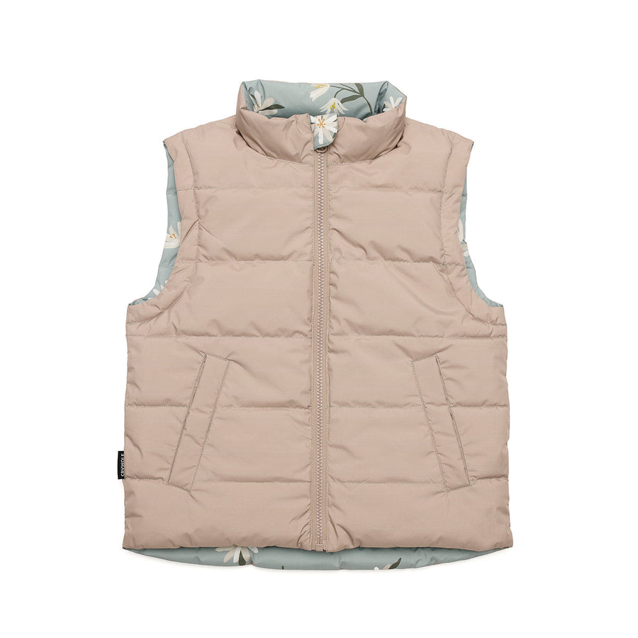 Cry Wolf - Reversible Vest - Forget Me Not