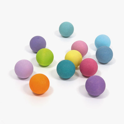 Grimm's - Balls Small Pastel - Set of 12