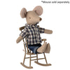 Maileg - Rocking Chair Mouse Light Brown