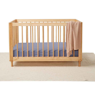 Snuggle Hunny Kids - Fitted Cot Sheet - Reign