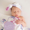Snuggle Hunny Kids - Milestone Cards - Liliac Skies  Butterfly Lilac