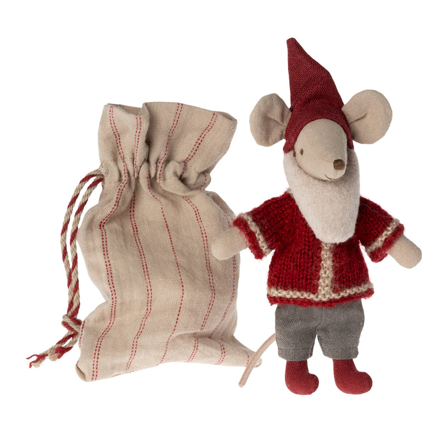 Maileg - Santa Mouse with House
