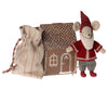 Maileg - Santa Mouse with House