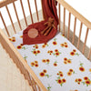 Snuggle Hunny Kids - Fitted Cot Sheet - sunflower