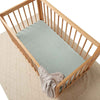 Snuggle Hunny Kids - Fitted Cot Sheet - Sage