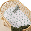 Snuggle Hunny Kids - Bassinet Sheet or Change Pad Cover - Cactus