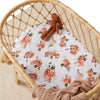 Snuggle Hunny Kids - Bassinet Sheets or Change Pad Cover - Rosebud