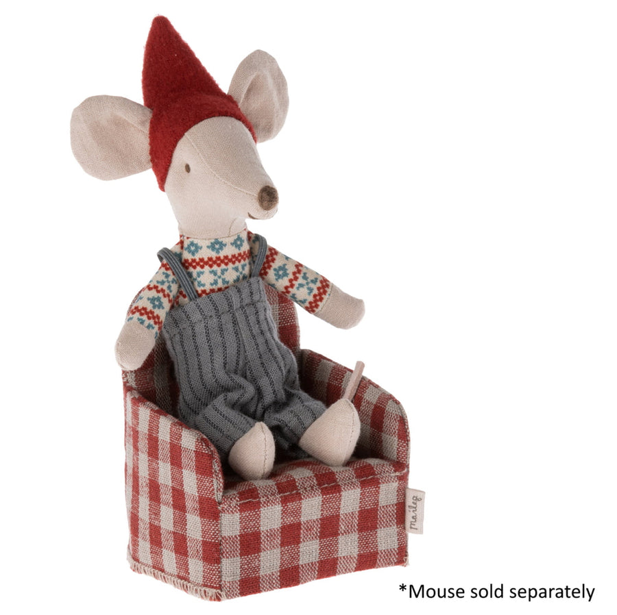 Maileg - Chair for Mouse Red