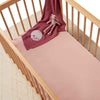 Snuggle Hunny Kids - Fitted Cot Sheet - Lullaby Pink