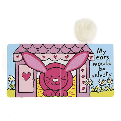 Jelly Cat - If I Were A Rabbit Book - Pink
