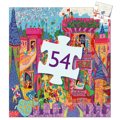 Djeco - Sil Fairy Castle Puzzle - 54pcs