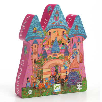Djeco - Sil Fairy Castle Puzzle - 54pcs