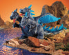 Folkmanis - Blue 3 Head Dragon Puppet