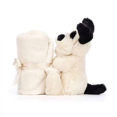 Jellycat - Bashful Black & Cream Puppy Soother