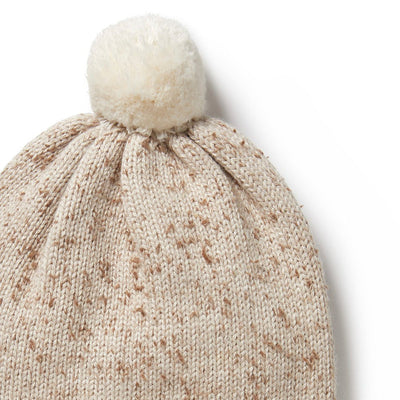 Wilson & Frenchy - Almond Fleck Knitted Hat
