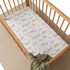 Snuggle Hunny Kids - Organic Fitted Cot Sheet -Duck Pond