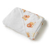 Snuggle Hunny Kids - Organic Hooded Baby Towel - Lion