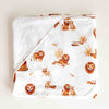 Snuggle Hunny Kids - Organic Hooded Baby Towel - Lion