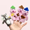 Tara Treasures - 3 Little Pigs - Finger Puppet Set