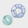Jellystone - 2pk Sensory Ball - Blue & Mint