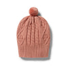 Wilson & Frenchy - Knitted Cable Hat - Cream Tan