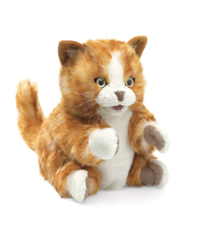 Folkmanis - Kitten Orange Tabby Puppet