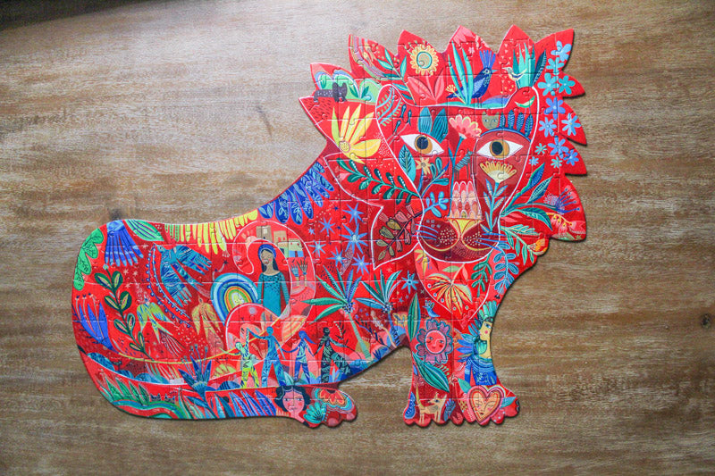 Djeco - Puzzle Art Lion - 150pcs