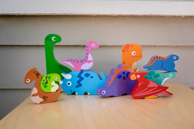 Kiddie Connect - Dinosaur Chunky Puzzle