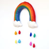 Tara Treasures - Nursery Mobile - Rainbow & Raindrops