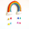 Tara Treasures - Nursery Mobile - Rainbow & Raindrops