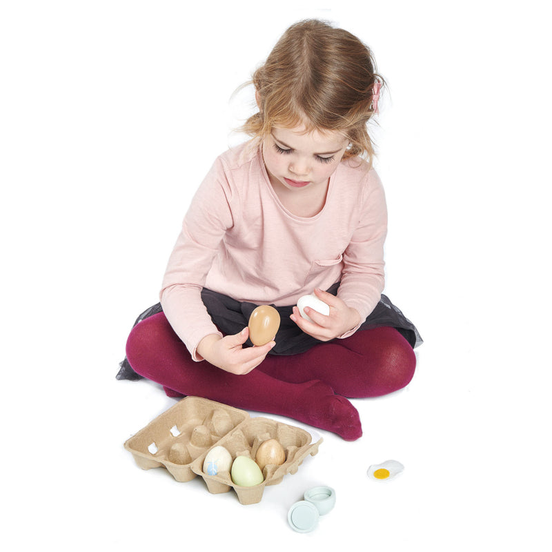 Tender Leaf - Wooden Eggs