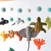 Tara Treasures - Nursery Cot Mobile Hanging - Coral reef
