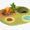 Tara Treasures - Felt Dinosaur Land Playscape Mat