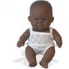 Miniland - Baby Doll African Girl 21cm