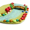 Tara Treasures - Fairy River & Bridge Play Mat Playscape