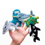 Tara Treasures - Ocean & Sea Creatures B - Finger Puppet Set