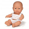 Miniland - Baby Girl Caucasian 21cm