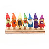 Tara Treasures - Rainbow Colourful Gnomes - Finger Puppet Set