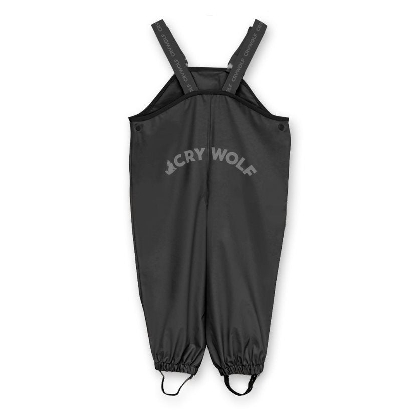 Cry Wolf - Rain Overalls - Black
